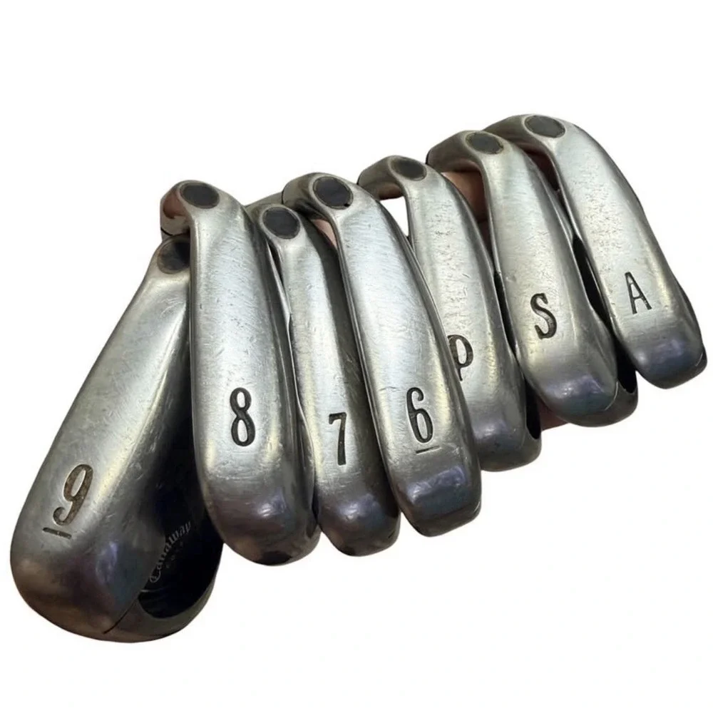 Callaway X-18 Pro Series Iron Set 4-pw Rifle Flighted RH Steel Shaft